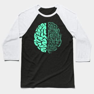 Electric Brain Baseball T-Shirt